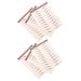 Alipis 6feuilles Sourcils Autocollant de Transferts pour Sourcils Effet Poil Poil Imperm able pour Maquillage et Usage Quotidien