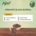 Koalakoi ORGANIC Black Quinoa grain | easy to cook gluten free healthy super nutritious grain | Natural Source of Protein Vitamins and Antioxidants (1.8kg) - Buy Online on GoSupps.com