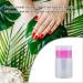 dijiusidy Empty Nail Art Bottle with Lid Refillable Polish Remover Plastic Liquid Container for Women Girls Female Accessory - Buy Online on GoSupps.com