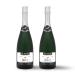 St. Regis Brut Sparkling 2 Pack (2 x 750ml per Bottle) Non Alcoholic Sparkling White Wine - Low Calorie and Low Sugar - Perfect Food Pairing - Ideal Gift or Gift Set - Enjoy Life and Flavouful Wine