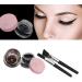 Gel Eyeliner - 2 in 1 Waterproof Smudge Proof Eye Liner with Eye Makeup Brushes - Long-Wear Gel Eyeliner for Makeup Show Date Women Girls Kagrote - Buy Online on GoSupps.com