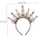 Beavorty Crown Headband Bridal Rhinestone Crown Girl Crown Rhinestone Wedding Crown Rhinestone Crown for Women Crown Hairband Bridal Hair Accessories Vintage Tiaras Crowns Crown for Girl 24.00X23.80X1.00CM Golden - Buy Online on GoSupps.com