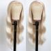 Jolitime Platinum Blonde Body Wave Lace Front Wig - Heat Resistant Synthetic Hair Replacement for Women - Buy Online on GoSupps.com