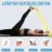 Resistance Bands Set - 5 Progressive Non-Latex Exercise Bands for Physical Therapy & Workout, 59 Inch Yoga Strap for Upper & Lower Body, Home Rehab Equipment - 5 to 25LBS - Buy Online on GoSupps.com