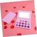 SKISUNO Eyeshadow Palette 15 Colorful Eyeshadow Makeup Palette Eyeshadow Compact Powder Miss Make up Kit Glitter 1 count (Pack of 1) Purple - Buy Online on GoSupps.com