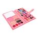 BIUDECO 2pcs 33 Makeup Palette Glitter Eyeshadow Powder Makeup Kit Makeup Bag Eye Shadow Leather
