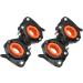 Stick Cane Drive Rollator Walker Cane Holder Stand ABS Portable Safe Rotate for Daily Life for Elderly (Black Orange) - Buy Online on GoSupps.com