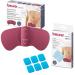 Beurer EM 50 menstrual relax against menstrual pain and pain from endometriosis TENS and heat function with rechargeable battery including post -purchase set consisting of 6 gel pads basic menstrual relax with post -purchase set - 6 gel pads