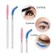 Atomus 300-Pack Disposable Mascara Wands & Eyebrow Brushes 6 Color Makeup Applicators with Crystal Handle for Eyelash Extensions - Buy Online on GoSupps.com