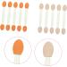AUTSUPPL 100pcs Double Ended Eyeshadow Brush Makeup Tool Eyeshadow Stick Dual-side Sponge Brush Cosmetic Applicator Latex Sponge Eye Makeup Applicator Cosmetic Tool 6.5x1.3cm Green - Buy Online on GoSupps.com