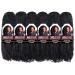 ToyoTress 14 Marley Hair Crochet Braids - 6 Pack Natural Black (1B) Afro Kinky Curly Synthetic Extensions - Buy Online on GoSupps.com