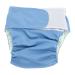 4 Colors Adult Cloth Diaper Reusable Adjustable Nappy Reusable Nappy Adult Cloth Diaper Large Adult Nappy for Women for Adult for Men for Old(Blue 305 Blue)