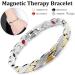 WDYY Elegant Magnetic Therapy Bracelet for Weight Loss & Fatigue Relief - 4PCS Slimming Bracelet for Men & Women - Buy Online on GoSupps.com