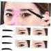 Angoily 1 Set Eyebrow Makeup Stencil Eyebrow Stencil Kit Eyebrow Ruler Template Eyebrow Trimming Tool - Buy Online on GoSupps.com
