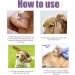 Dog Ear Rinse Dog Ear Cleaner Solution & Infection Treatment for Dogs & Cats Dog Ear Wash Helps Removes Earwax Odor Stop Infections and Itching Contains 10 Cotton Swabs 118ml/4fl.oz - Buy Online on GoSupps.com