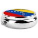 Venezuela Flag Portable Metal Pill Box | 3-Compartment Mini Organizer for Travel - Essential for Small Pills - Buy Online on GoSupps.com