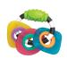 Playgro 182952 Teething and Grasping Ring Trio From 3 Months Textured Teething Rattle Colorful 40131