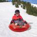 Snow Tubes - 2 Sets of 34 Inch Inflatable Sleds for Kids and Adults | Heavy Duty Hard Bottom, Thickened 0.5MM | Outdoor Sledding Fun for Boys and Girls - Buy Online on GoSupps.com