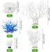 BEGONDIS 8-Piece White Artificial Coral Decoration Set | Transform Your Aquarium into an Underwater World | International Shipping Available - Buy Online on GoSupps.com