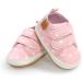 MK MATT KEELY Baby Girl First Walking Shoes - Anti-Slip Soft PU Leather Sneakers (6-12 Months, Pink Heart) - Buy Online on GoSupps.com