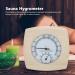 Psytfei Sauna Thermometer Hygrometer - Premium Wooden Thermo Hygrometer for Sauna Room & Bathroom Accessories - Buy Online on GoSupps.com