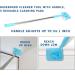 Baseboard Cleaner Tool with Handle | 5 Reusable Cleaning Pads | Adjustable Long Handle | Bathroom Microfiber Cleaning Mop - Buy Online on GoSupps.com