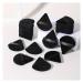 20 Pieces Black Triangle Powder Puff - Velour Makeup Sponge for Foundation - Wet/Dry Makeup Tool for Starters (Pink - Buy Online on GoSupps.com