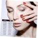 BIUDECO Hair-like Eyebrows 4pcs Eyebrow Stickers Tool Stickers Makeup Brow Sticker Artificial Eyebrow Applique Make up 4d - Buy Online on GoSupps.com