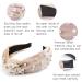 TOBATOBA Pearl and Leopard Headband for Women - Wide Knot Beaded Hair Accessory (Color 1) - Buy Online on GoSupps.com