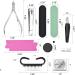 23 in 1 Professional Pedicure Manicure Tools Kit - Stainless Steel Foot Care Scrubber & Callus Remover for Women & Men | International Shipping Available - Buy Online on GoSupps.com