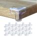 Swavgo corner protection and edge protection 12 or 24stk/pack baby for child locking - BPA -free strong hold simple application for all furniture - safety for baby and children (type 3 12) type 3 12