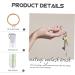 Housoutil Lash Extension Supplies 10 pcs Chain for Women Green Diamond Tube Girl Chains Lash Mascara Make Keychain Empty - Buy Online on GoSupps.com