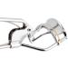 Metal Woman Makeup Tool Eyebrow Eyelash Curler Clipper Clip Silver Tone Light Orange Eyelash Curler Multiple Colors - Buy Online on GoSupps.com