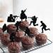 Military Themed Soldier Cake Toppers - 12 Pieces Paper Cups Black Glitter Soldier's Day Veterans Men's Birthday Navy Army Special Forces Decorations - Buy Online on GoSupps.com