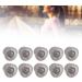 10 Pcs Black Layer Hearing Aid Domes for Phonak Audeo - Medium Size 8mm - Soft Replacement Domes for Elderly & Hearing Impairments - Buy Online on GoSupps.com
