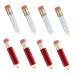 8pcs Lip Gloss Lipstick Empty Tube Lip Gloss Kit for Small Business Lip Balm Tubes Empty Lip Gloss Tubes with Wand Lip Gloss Making Supplies Lipstick Making Kit Lip Gloss Maker Kit