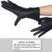 100 Pack Large Black Nitrile Gloves 4 Mil - Disposable Nitrile Gloves - AKGK - Buy Online on GoSupps.com