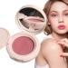 Cream Blush For Cheeks Lightweight Creamy Air Cushion Cheek Blush Long-lasting Waterproof Highly Pigmented Blendable Moisturizing Face Blushes & Face Makeup For Dewy Finish And Natural Look 1 count (Pack of 1)