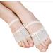 Calcifer White/Black Ballet Dance Socks Toe Pad Shoes - Foot Thong Protection (White, Small) - Buy Online on GoSupps.com