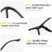 Gukoo Children's Blue Light Filter Glasses | TR90 Classic Frames | Anti-Fading Anti-Eye Fatigue Clear Lens - Buy Online on GoSupps.com