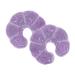 NEWGO Breast Ice Pack 2 Pack Nipple Ice Pack for Nursing Mother, Hot Cold Therapy Breast Freezer Gel Pads for Breastfeeding, Pain After Breast Surgery, Mastitis (Soft Plush Backing -Purple)