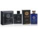 CEROD Secret Plus Vintage Heroes Noir and Vintage Blue Kit Cologne for Men/Eau de Parfum Natural Spray Vaporizateur 3.4 oz 100 ml / FL2397 FL1529 PMS-6057-KIT