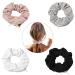 Rapoyo 4-Piece Colorful Hair Ties with Zipper Bag | Stylish Scrunchies & Elastic Hair Bands for Women & Girls - Perfect Ponytail Accessories - Buy Online on GoSupps.com