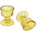 Glass Eye Wash Cup Set for Healthy Eyes | Soothing Relief from Allergens and Irritants | Eye-Shaped Rim for Comfort | Set of 2 Yellow - Buy Online on GoSupps.com
