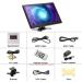 Hikity 10 Inch Portable HDMI Monitor with BNC, VGA, HDMI Inputs - Built-in Speakers for PC, CCTV, Security Camera - Remote Control - Ideal for Raspberry Pi & X-Box - Buy Online on GoSupps.com