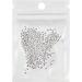 FEIlei Mini Beads Nail Charms Nail Gems Gold Silver Nail Art Studs Nail Art Decorations - Buy Online on GoSupps.com