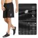 NORTHYARD Men's Athletic Hiking Shorts 7 inch - Quick Dry Workout & Running Shorts for Sports Gym Basketball Training - Large Black - Buy Online on GoSupps.com