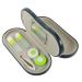 Solustre 1 set of double -layer glasses case glasses.