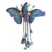 Beaupretty Butterfly Spring Hair Clip Rhinestone Hair Clips Barrettes Hair Pin Hair Accessories Clamps Eye Patches for Adults Hair Claw Bow Hair Clips Miss Rhinestones Headgear Fine