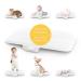 Mindpet-Med Digital Animal Scale & Baby Scale - Max 220 lbs 0.02 lbs Precision Easy One-Piece Design for Kittens Puppies Rabbits & Infants - White & Yellow - Buy Online on GoSupps.com